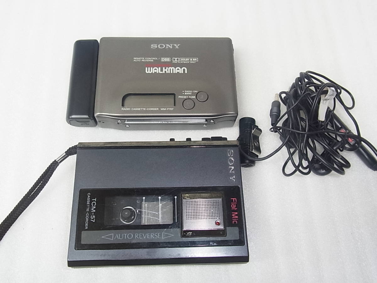 WM-F707 Sony Walkman Cassette-Corder Radio ObsoleteSony 2338 SONY