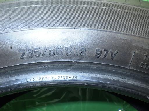 20年 トーヨー トランパスR30 235/50R18(4本)【中古】 235⁄50R18 4本
