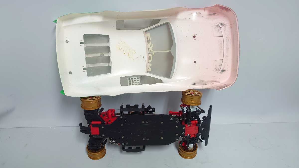 し*こ様 中古　ジャンク　タミヤ　RC 希少　300zx ボディー □希少 タミヤ 1/10 RC NISSAN 300ZX レーシングカー TA01 4WD