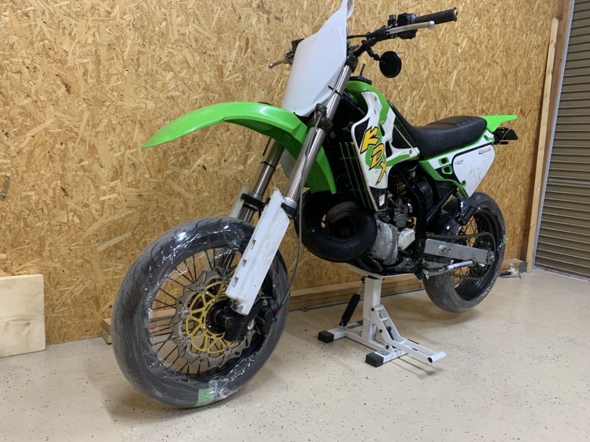 KDX125SR モタード仕様 CRM250Rエンジン搭載