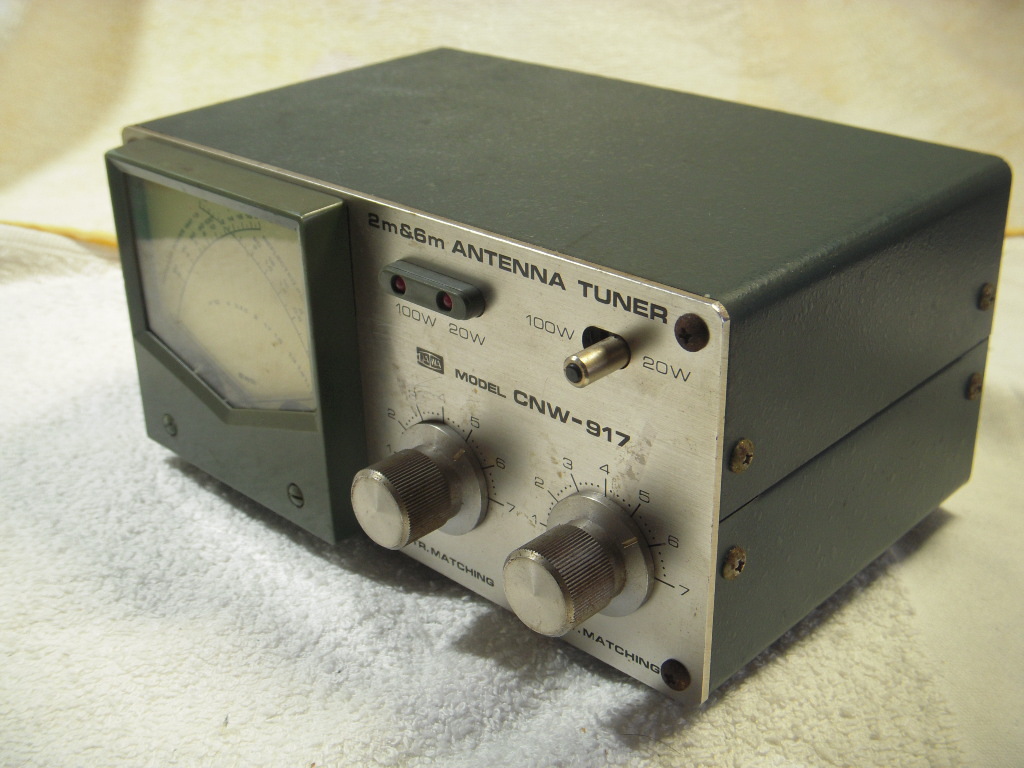 ☆03.31 ◇珍品◇6m&2mアンテナチューナー兼SWRパワー計◇CNW-917