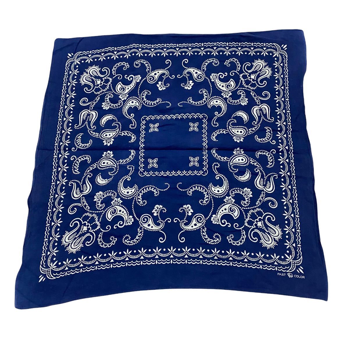 ☆ビンテージ/バンダナ/30s/40s/USA/FAST COLOR/エレファント/象