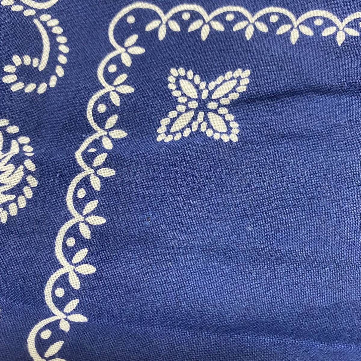 ☆ビンテージ/バンダナ/30s/40s/USA/FAST COLOR/エレファント/象