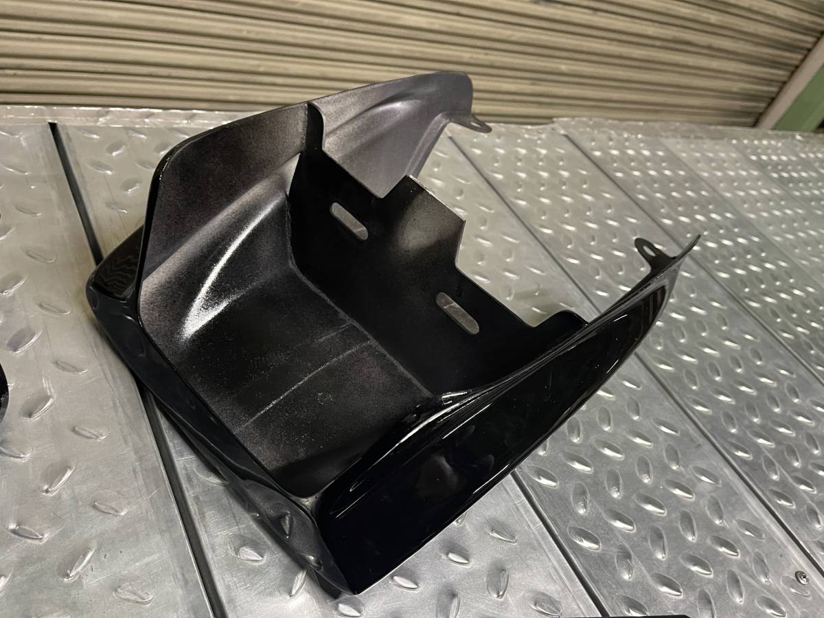 Z400FX 黒 タンク テールカウル アルフィン/外装 セット 塗りたて 社外