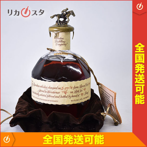 同梱不可】ブラントン1991年 750ml 46.5% 箱付き 未開栓 古酒 Blanton
