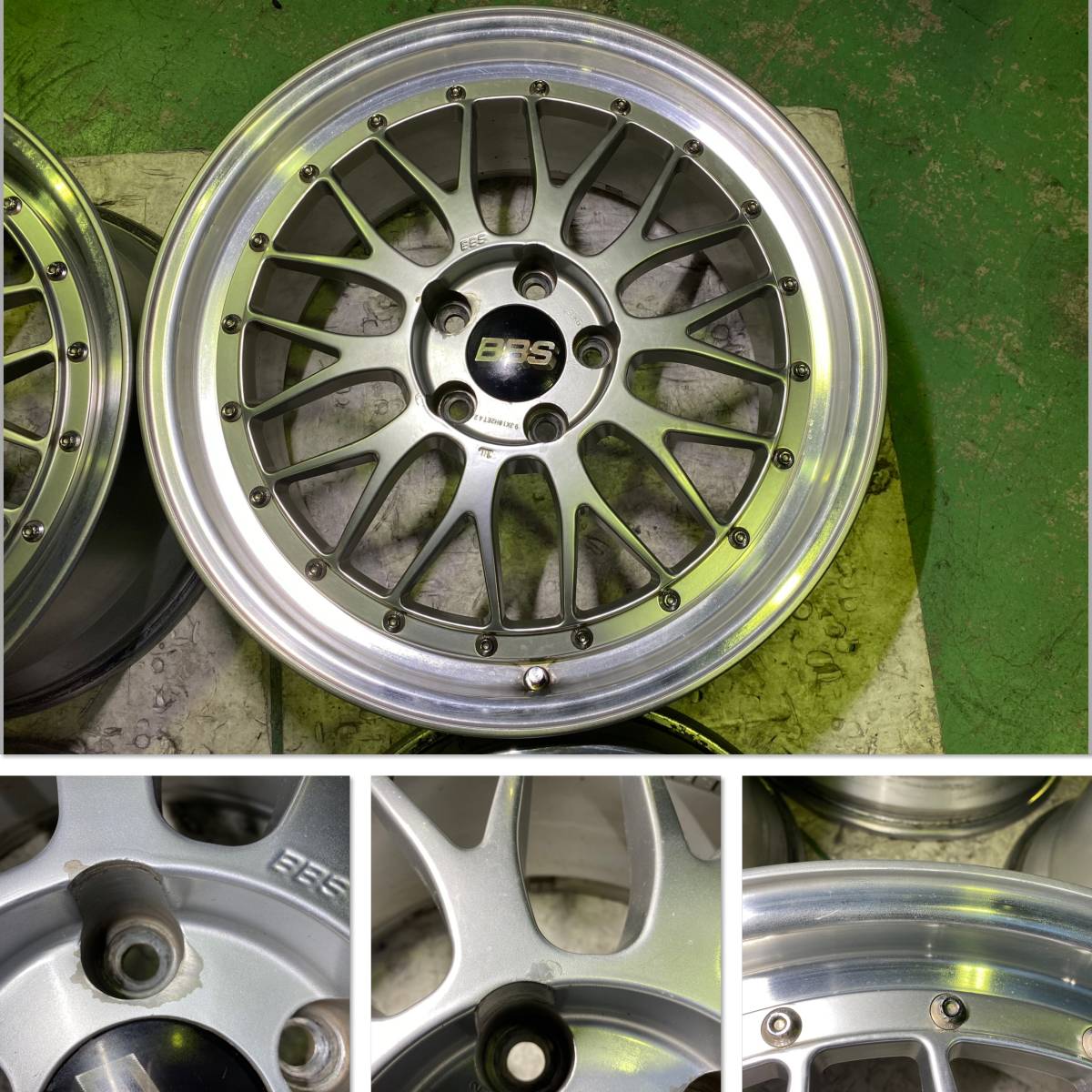 軽量 鍛造 BBS LM 18インチ LMP080 8J +40 LMP082 9J +42 5H 5穴 