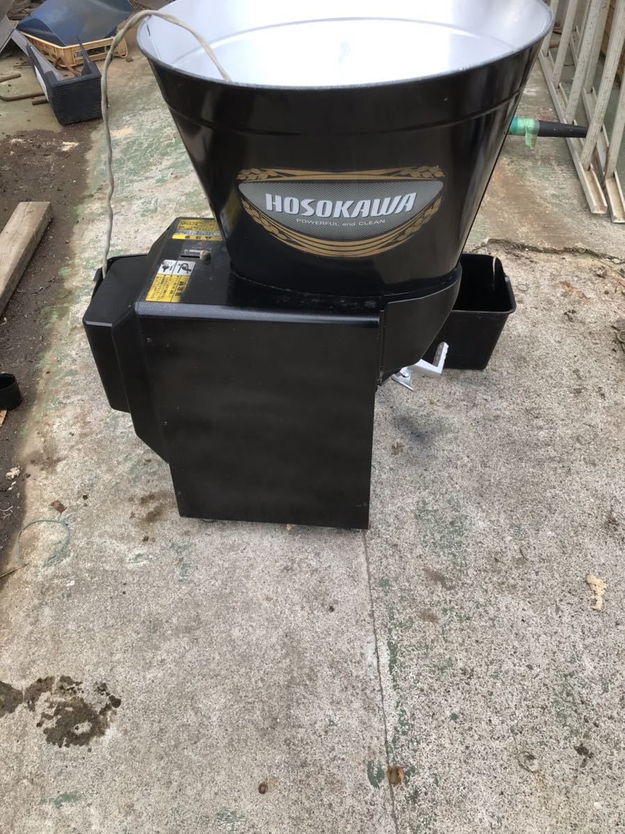 ホソカワ 精米機 B150E 100v B150E 精米機 ホソカワ 動作品 大阪発 キッチン、食卓