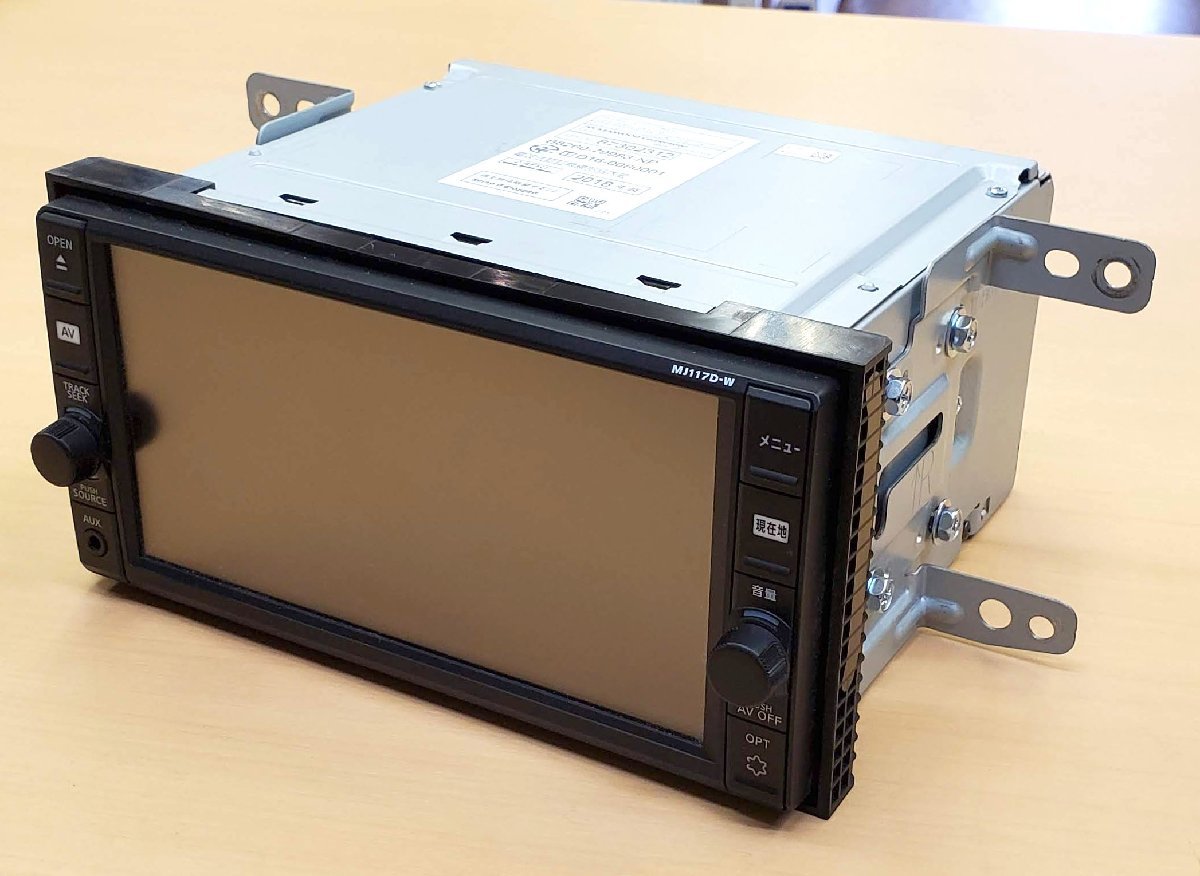 日産純正 MJ117D-W MJ117DWPN メモリーナビ フルセグ Bluetooth 