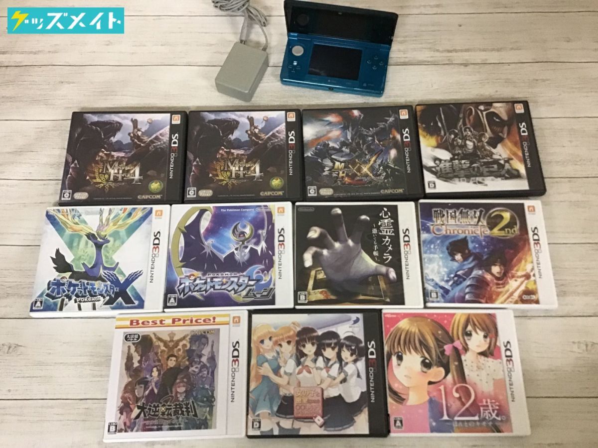 ジャンク】 ニンテンドー 3DS 本体 CTR-001 ソフト 各種 まとめ売り  