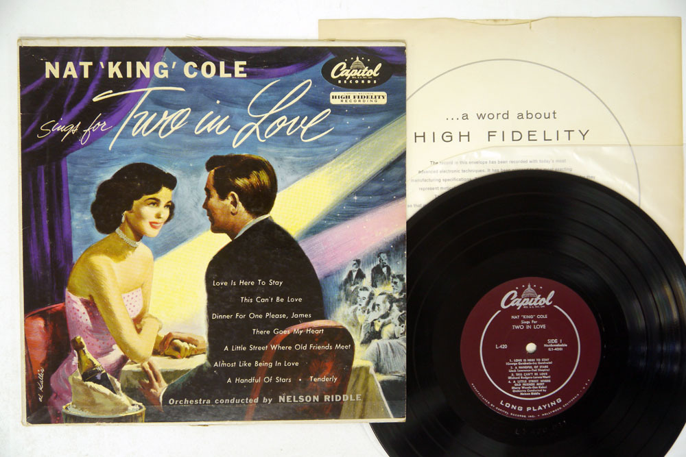  10 米 NAT KING COLE /SINGS FOR TWO IN LOVE/CAPITOL L420(ジャズ一般)｜売買されたオークション情報、yahooの商品情報をアーカイブ公開 - オークファン ジャズ一般