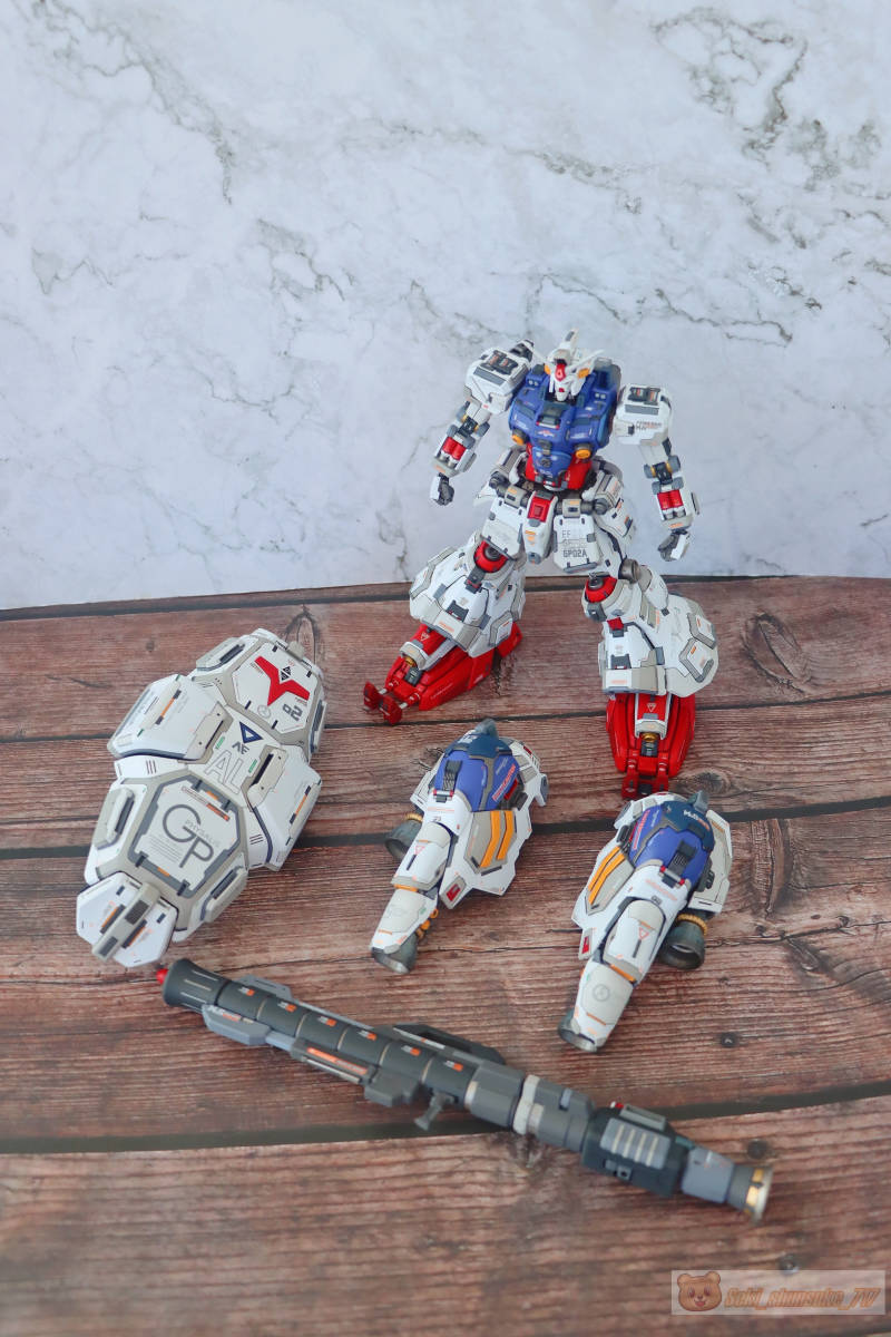 INDUSTRIAL GEAR】1/100 RX-78 GP02A ガンダム試作2号機サイサリス MG