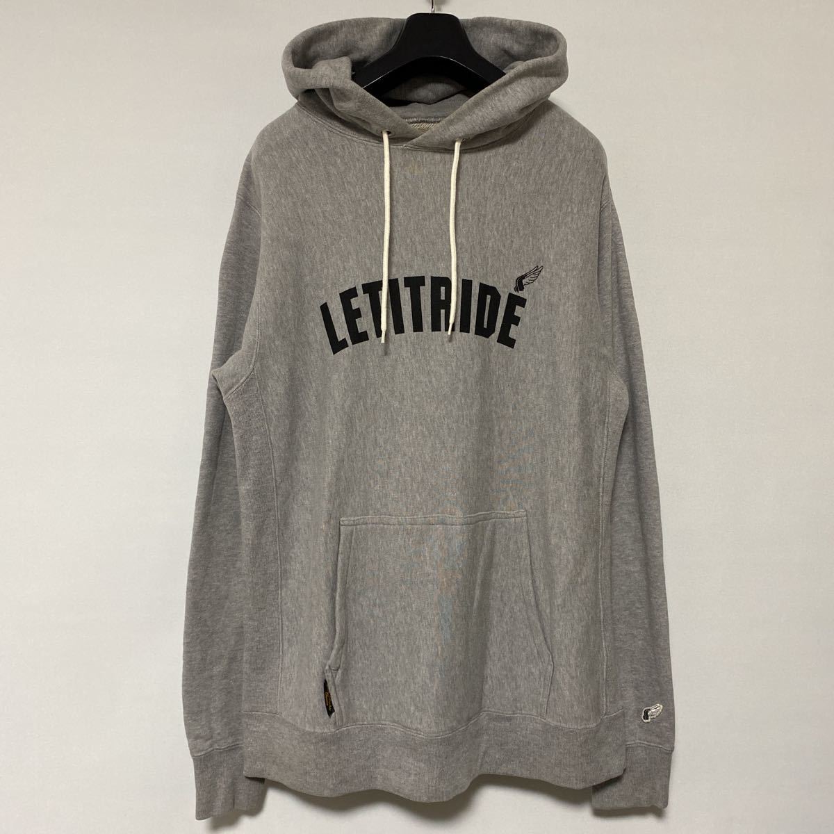 希少 90 年代 LET IT RIDE リバース タイプ スウェット パーカー L 