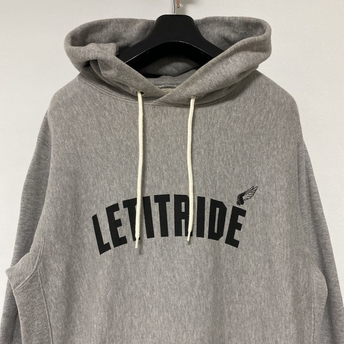 希少 90 年代 LET IT RIDE リバース タイプ スウェット パーカー L 