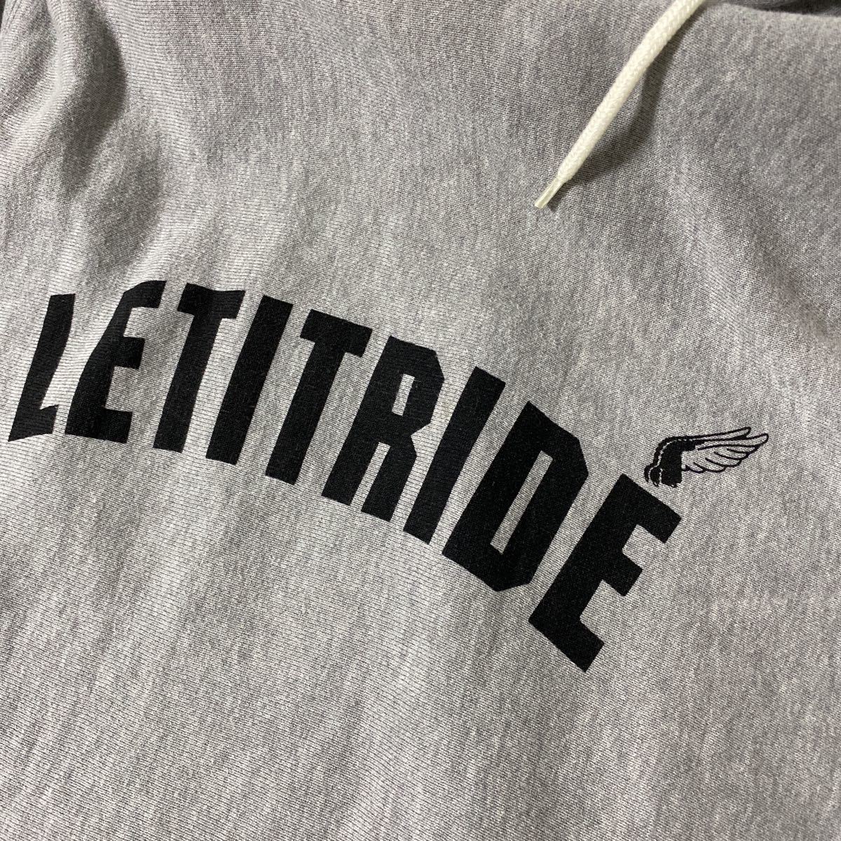 希少 90 年代 LET IT RIDE リバース タイプ スウェット パーカー L 