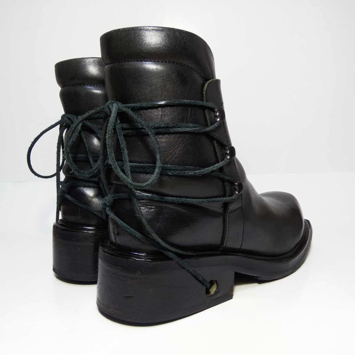 DIRK BIKKEMBERGS ダークビッケンバーグ バック レースアップ ブーツ 