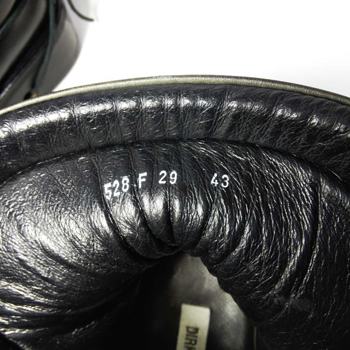 DIRK BIKKEMBERGS ダークビッケンバーグ バック レースアップ ブーツ 