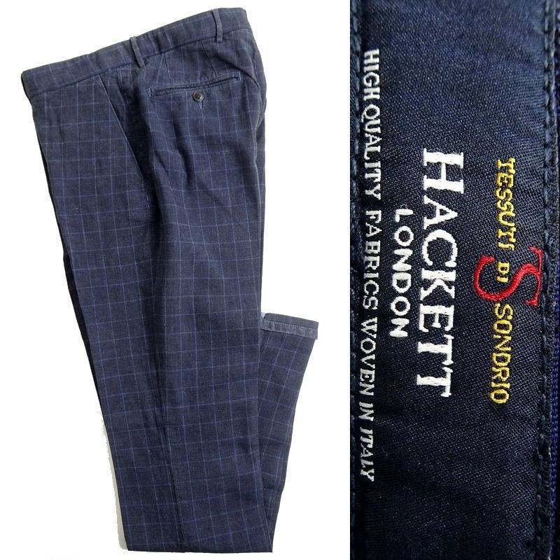 大人気，お買い得 HACKETT LONDON ハケット 定2.6万 コットンリネン 綿麻 ガーメントダイ加工 パンツ スラックス HM211400 596 30R 017 bus2203ｆ(Mサイズ)｜売買されたオークション情報、yahooの商品情報をアーカイブ公開 - Mサイズ