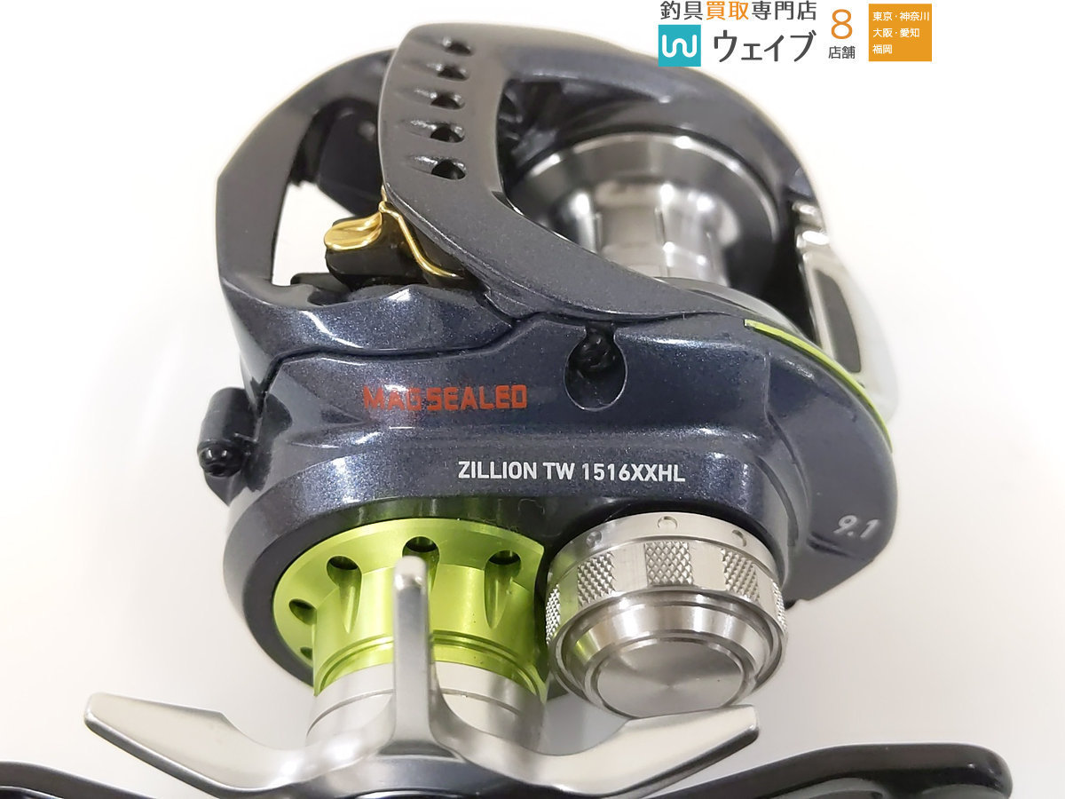 TW ジリオン ダイワ 1516XXHL 0 1516XXH ZILLION 美品 ベイトリール