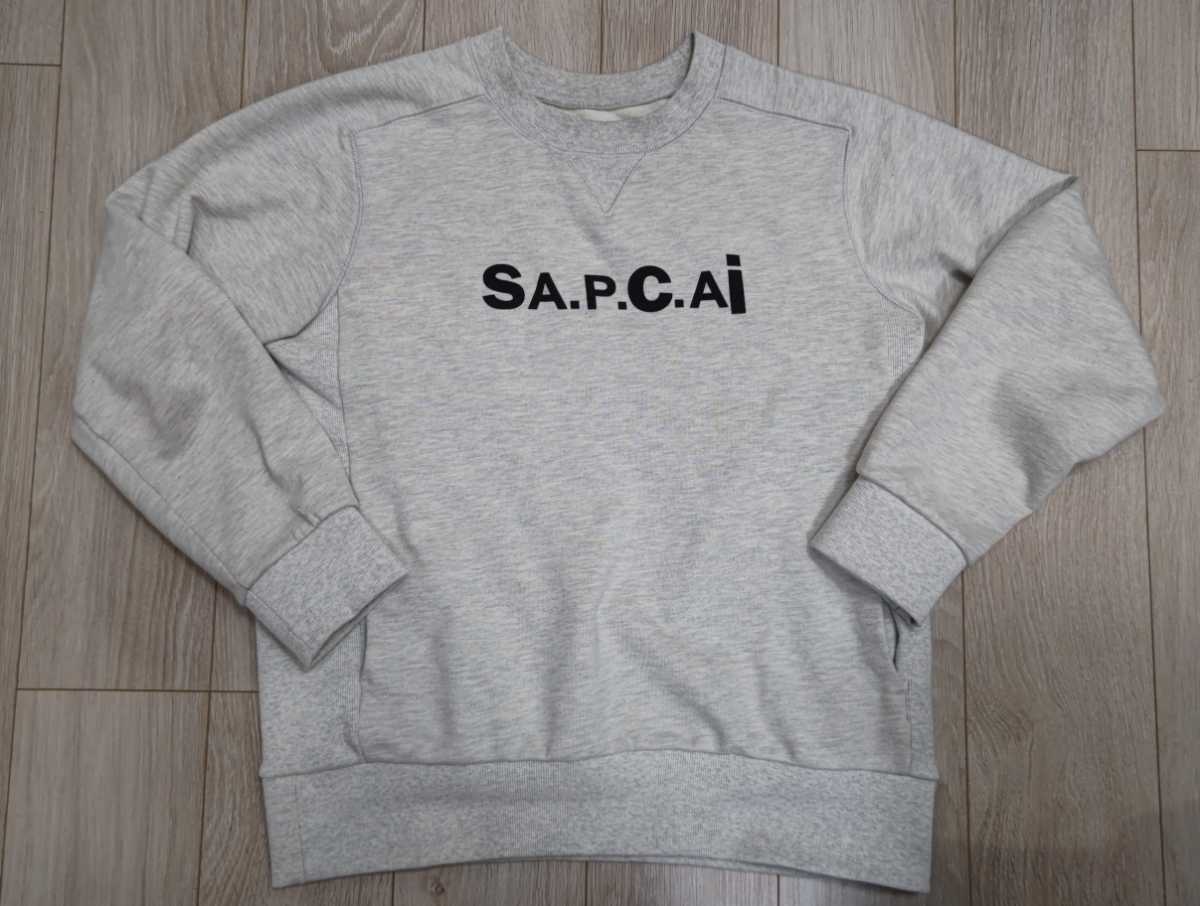 A.P.C. sacai ブラック スウェット M sacai 【公式通販】