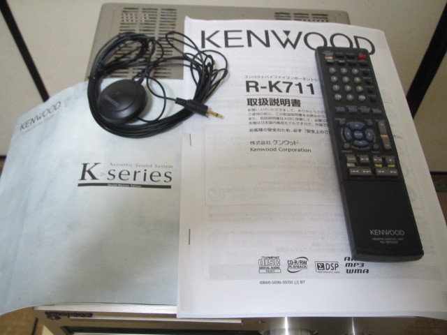 CDレシーバー ケンウッド R-K711 KENWOOD (ブラック) R-K711-B