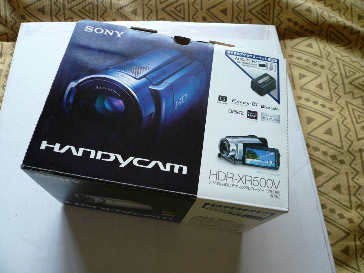 【美品】SONY ソニー HDR-XR500V ビデオカメラ ハンディカム SONY ソニー HANDYCAM HDR-XR500V HDD120GB 中古美品 その① Sony HDR