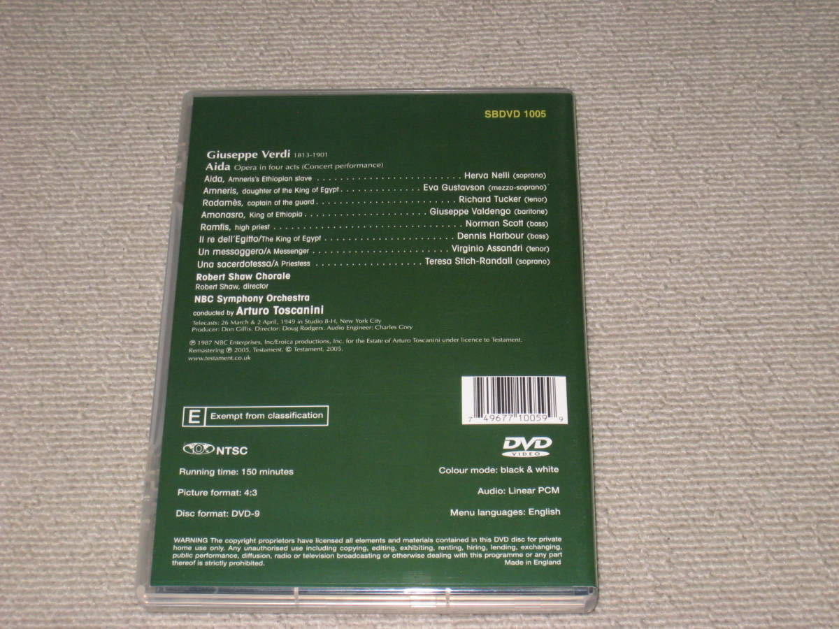 Toscanini The Arturo Television com: Orchestra: Symphony NBC the