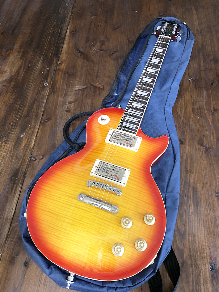 送料込み Epiphone レスポール チェリーサンバースト 美品 【3540
