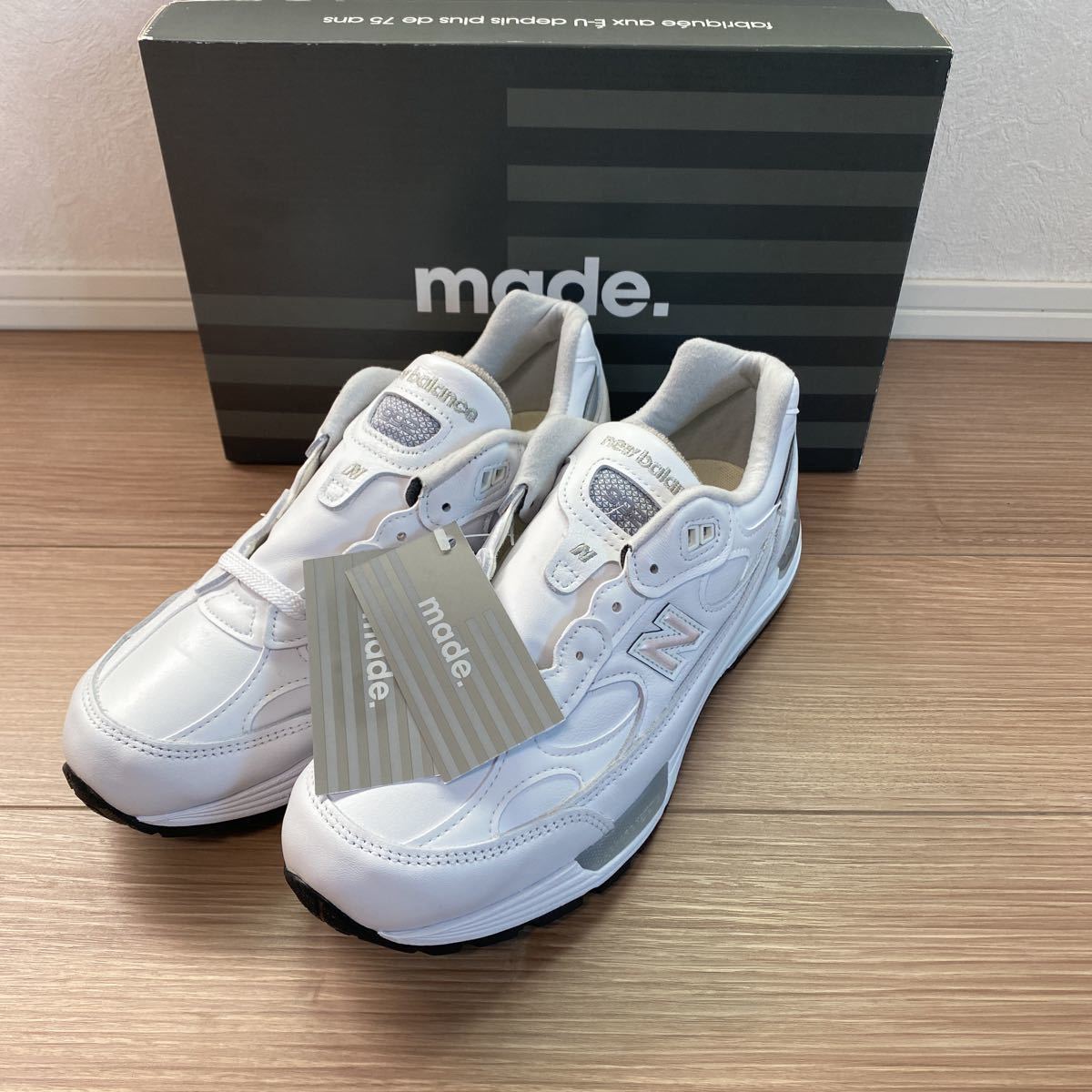 26.5cm】New Balance 992WL ホワイト レザー white ニューバランス 