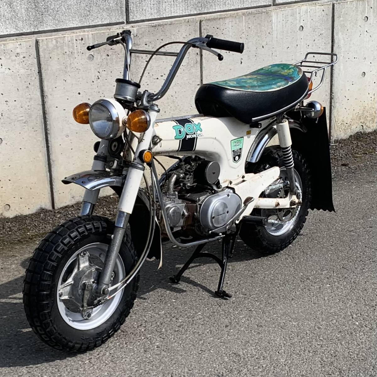 ホンダ ダックス50 ST50 ホワイトダックス 始動 書付き クラッチ付き 