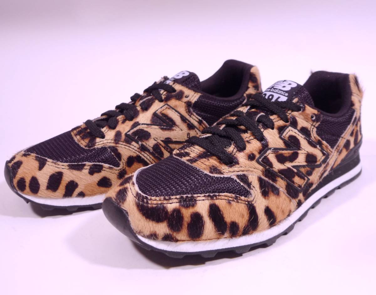 廃番/NEW BALANCE 日本未発売 J.Crew別注/最高級ハラコ レオパード 