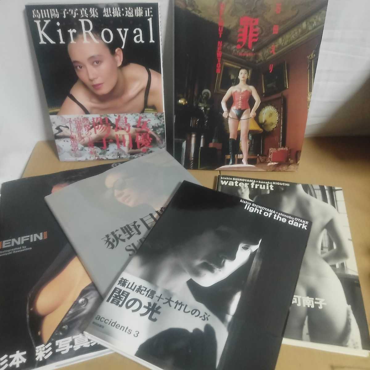 爆買い，格安 まとめ売り 写真集 6冊 初版5冊 ／大竹しのぶ 島田陽子 樋口可南子 石田えり 杉本彩 荻野目慶子／篠山紀信 写楽 川島文行他(複数被写体)｜売買されたオークション情報、yahooの商品情報をア 複数被写体