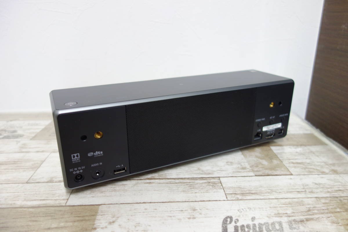 SONY SRS-ZR7 ワイヤレススピーカー 本体・アダプター - SRS-ZR7 B 