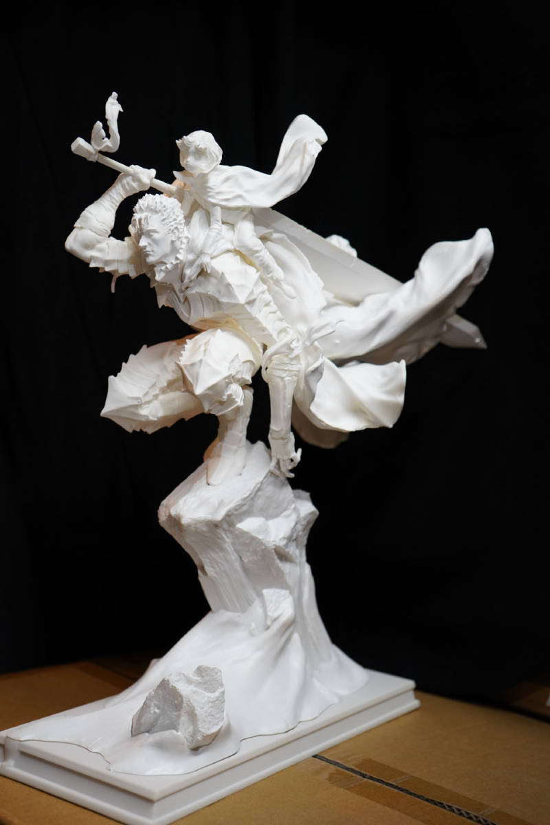 Entei Ryu ベルセルク ガッツ+シールケ ガレージキット レジンキット