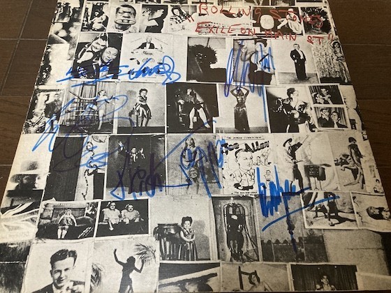 Rolling Stones The LP ROLLING 直筆サイン入りレコード 直筆サイン