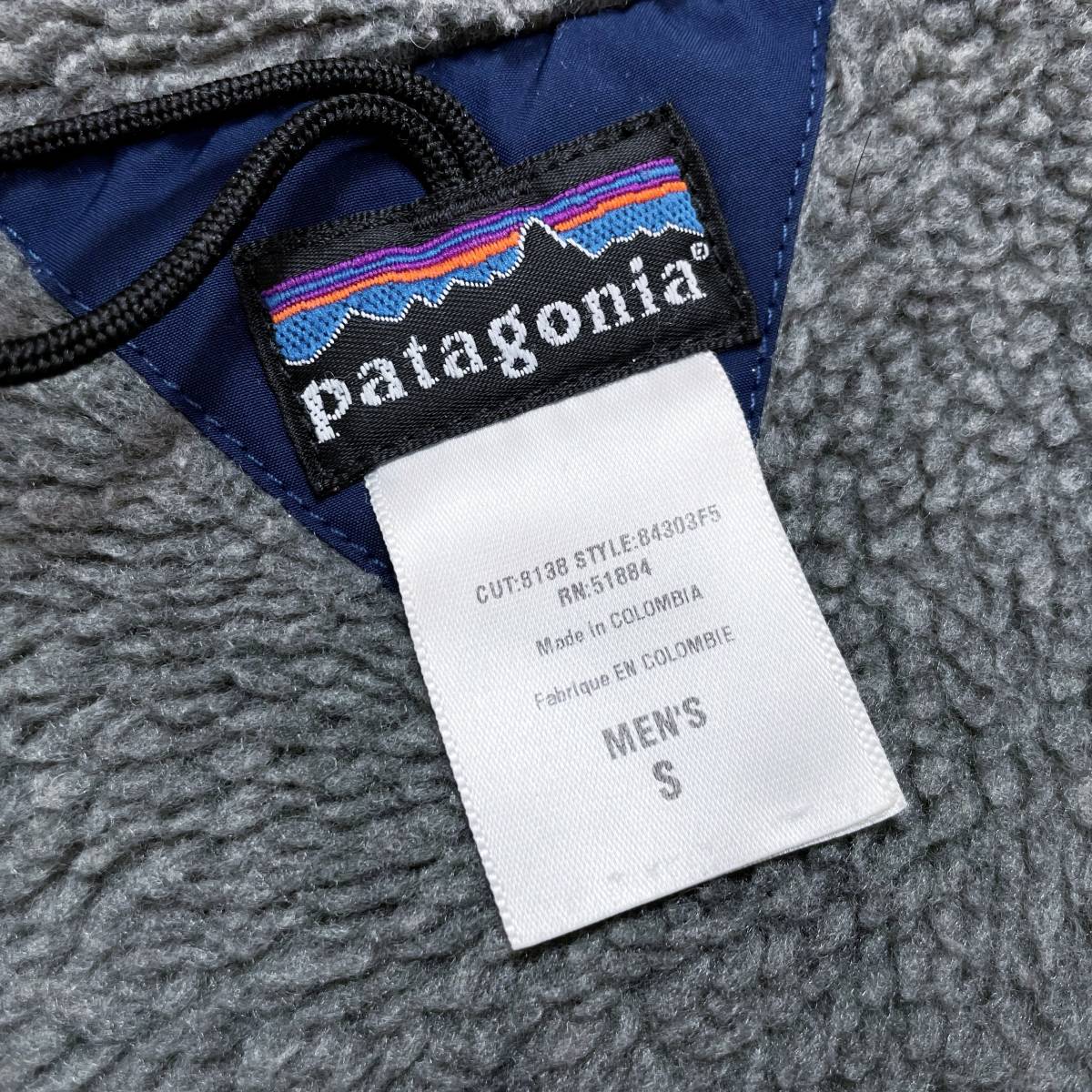 2005年 PATAGONIA パタゴニア 裏ボア インファーノジャケット F5 sizeS 