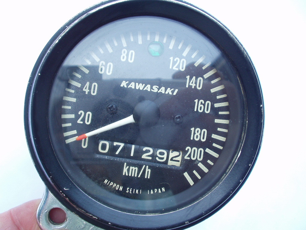 Kawasaki W1S 純正スピードメーター Kawasaki W1S 純正スピード
