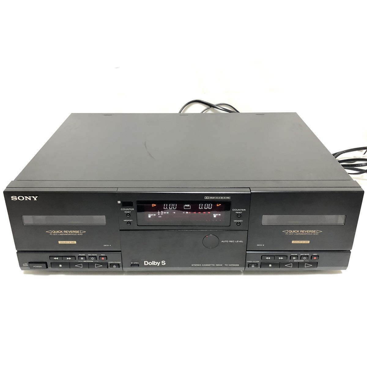 SONY ソニー TC-WR905S ジャンク カセットデッキ 【公式通販】