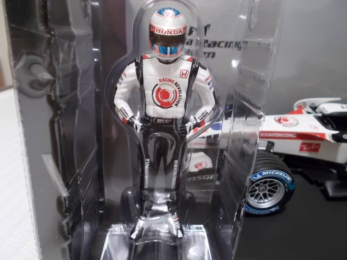 ミニチャンプス 1/18 ホンダ レーシング F1 チーム RA106 J.バトン