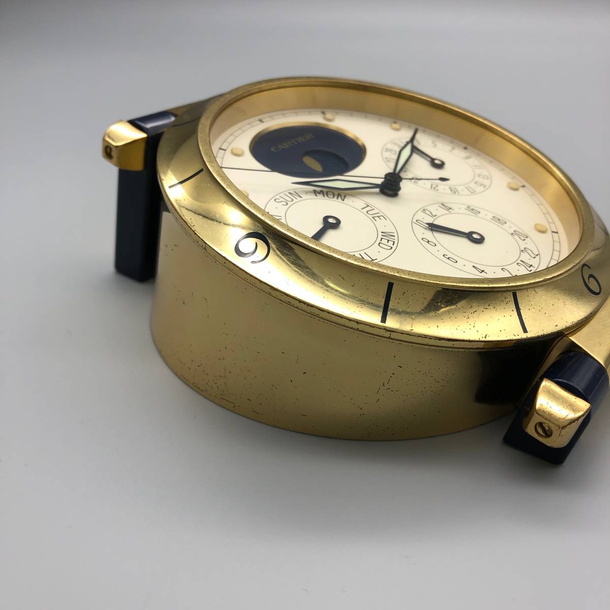Cartier カルティエ Pasha de Cartier ジャンボパシャ デスククロック