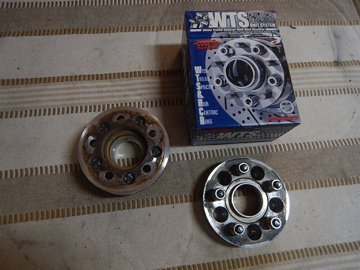 ワイドトレッドスペーサー☆協永産業製ワイトレ☆86/BRZサイズ30mm☆中古良品☆送料込み！