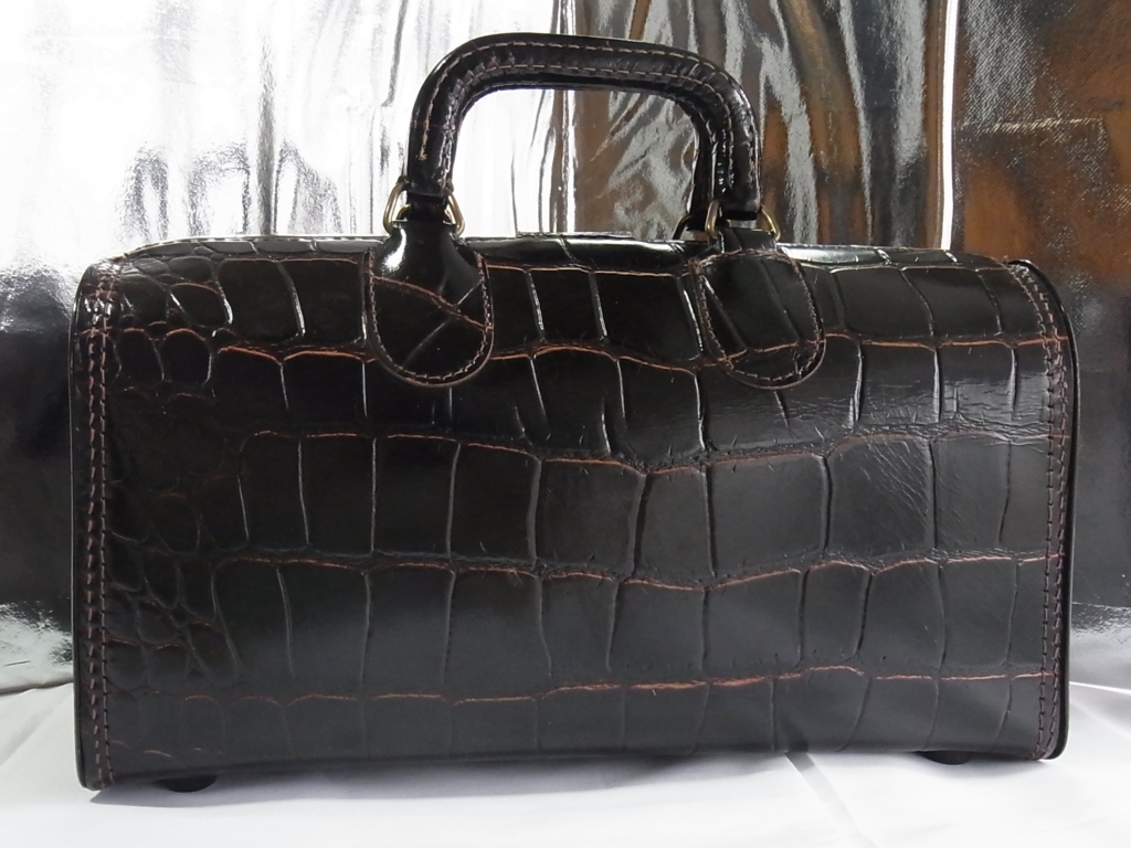 ヴィンテージ☆Upjohn 医薬品メーカー? Doctor Bag ドクターバッグ 革 