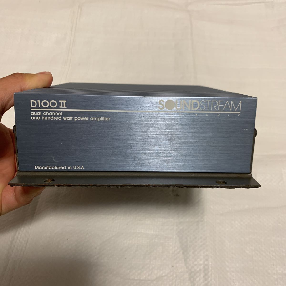 動作品】SOUND STREAM（サウンドストリーム）D100Ⅱ □□ 100w×2ch