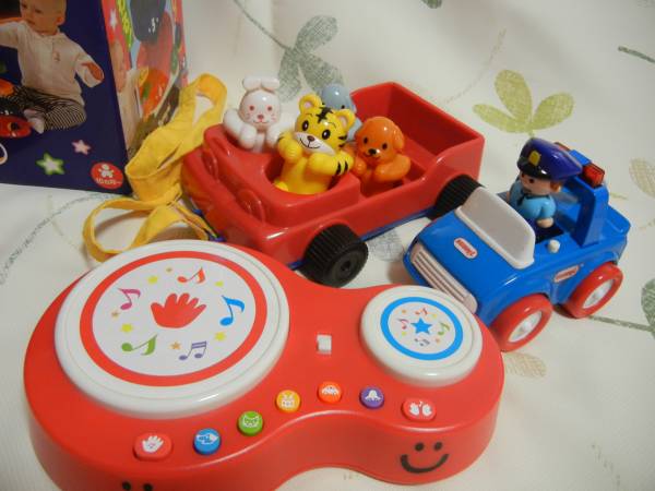 しまじろう★ぷちファーストなど★玉ころがしくるまたいこセット_2