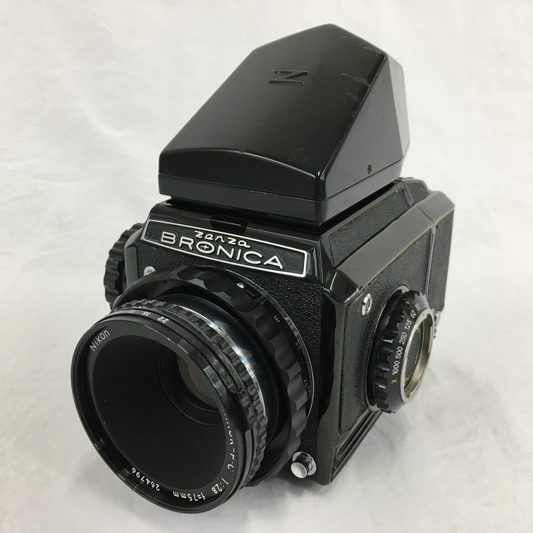 BBENI樣確認專用 1528116】ブロニカ ZENZA BRONICA + Nikon NIKKOR-P.C 75/2.8 動作