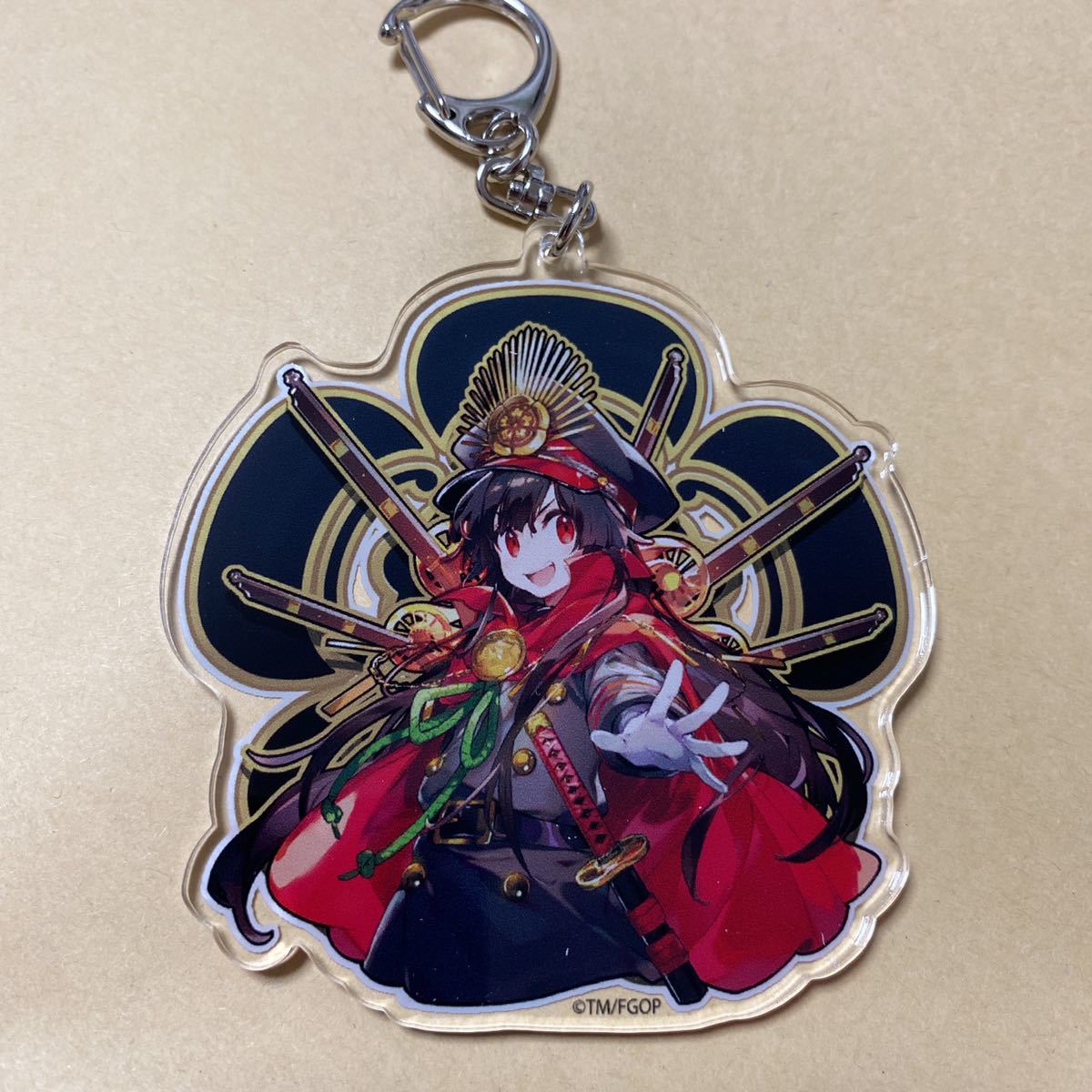 FGO コマンドコード アクリルキーホルダー 織田信長 FGO Fate/Grand order ☆指令紋章 コマンドコードコレクションアクリル