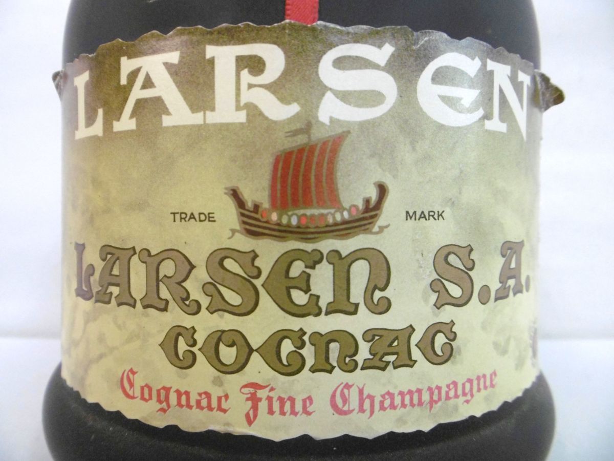 LARSEN COGNAC ラーセン 未開栓 - S.A. ブランデー コニャック EXTRA