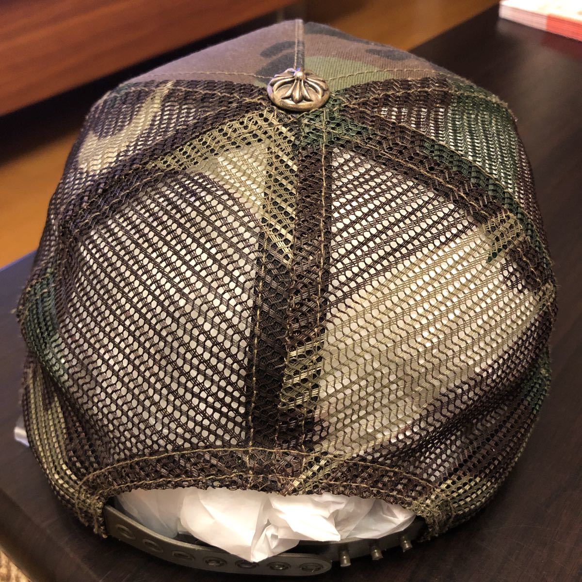 国内正規品☆CHROME HEARTS トラッカーキャップ 迷彩 クロムハーツ 