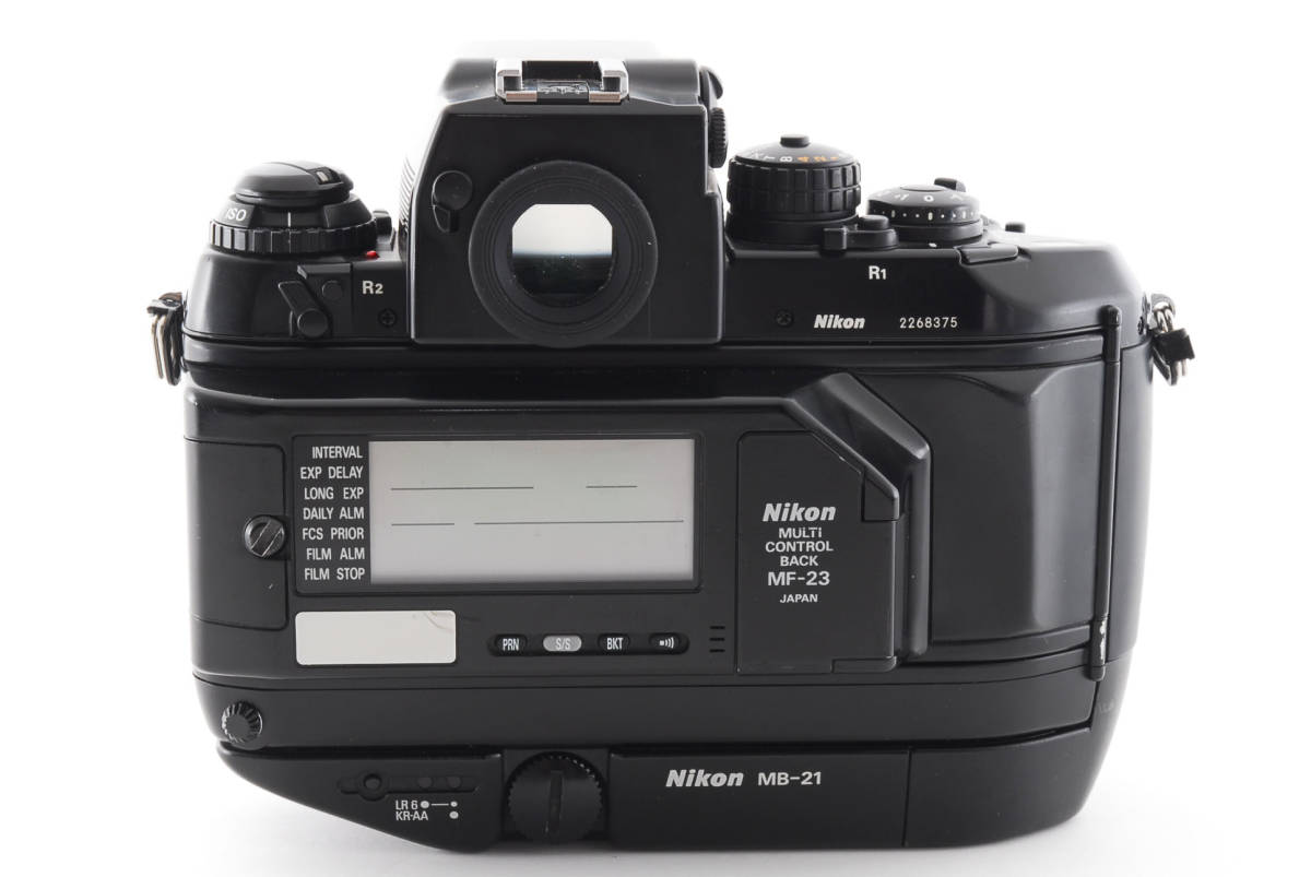 ニコン NIKON F4s フィルムカメラ ボディ DP-20 MB-21