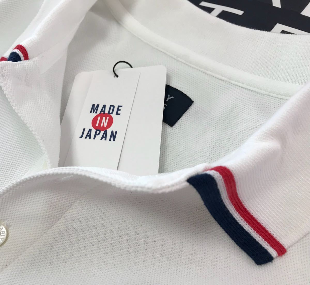 PEARLY GATES パーリーゲイツ ゴルフ 日本製 度詰め鹿の子