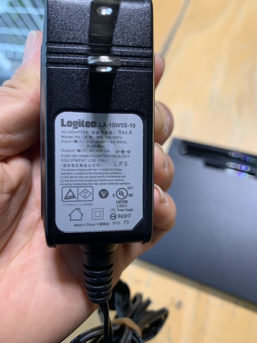 【送料無料】Logitec LBD-PUC6U3TBK 外付け ブルーレイドライブ 中古動作品